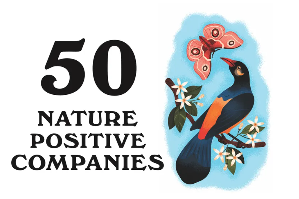 Forbes JAPANのネイチャーポジティブの実現に貢献しうる企業50社の中に当社も選ばれました。