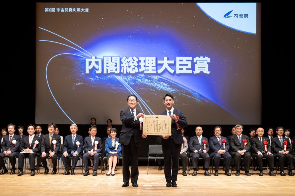 S-NETで豊橋市の尽力により、宇宙ビジネスでの成功企業として当社を紹介。